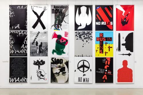 Plakat przeciw wojnie