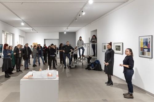 Otwarcie wystawy prac studentów przebywających na ASP w ramach wymiany programu Erasmus+