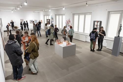 Otwarcie wystawy prac studentów przebywających na ASP w ramach wymiany programu Erasmus+