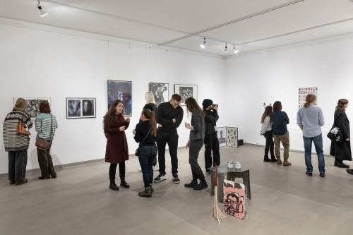 Otwarcie wystawy prac studentów przebywających na ASP w ramach wymiany programu Erasmus+