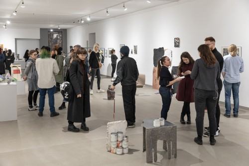 Otwarcie wystawy prac studentów przebywających na ASP w ramach wymiany programu Erasmus+