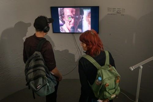 Wernisaż wystawy PJ Forever, Galeria Exit, 8. Festiwal Malarstwa, 2023, zdj. Michał Pietrzak