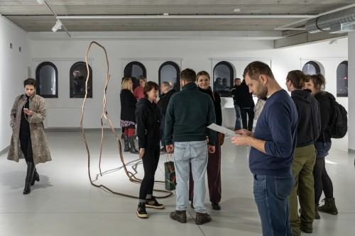 Otwarcie wystawy Anny Bujak, pt. Nie miejsce, zdj. Michał Pietrzak