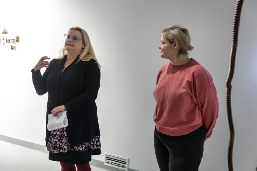 Otwarcie wystawy Anny Bujak, pt. Nie miejsce, zdj. Michał Pietrzak