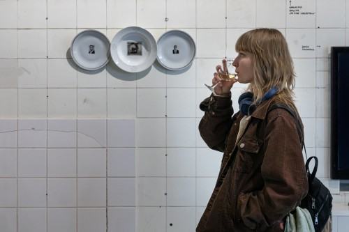 Wernisaż wystawy PJ Forever, Galeria Exit, 8. Festiwal Malarstwa, 2023, zdj. Michał Pietrzak