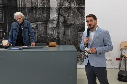 Wykład Zbigniewa Rybczyńskiego, zdj. Michał Pietrzak