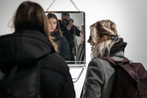 Otwarcie wystawy Anny Bujak, pt. Nie miejsce, zdj. Michał Pietrzak