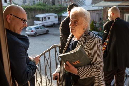 Wernisaż wystawy PJ Forever, Galeria Exit, 8. Festiwal Malarstwa, 2023, zdj. Michał Pietrzak