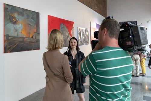 Otwarcie wystawy Dwaj jeźdźcy Apoklipsy