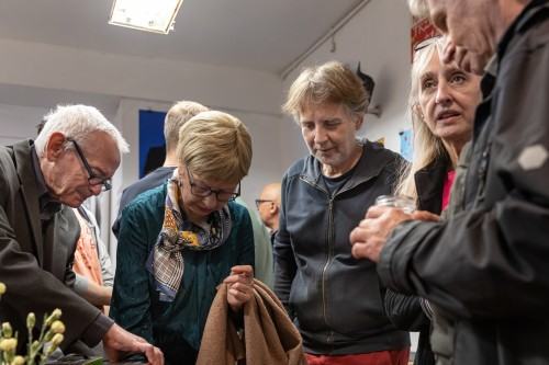 Wernisaż wystawy PJ Forever, Galeria u Kosałki, 8. Festiwal Malarstwa, 2023, zdj. Michał Pietrzak