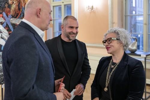 Otwarcie wystawy Sztuka na Scenie, zdj. Michał Pietrzak