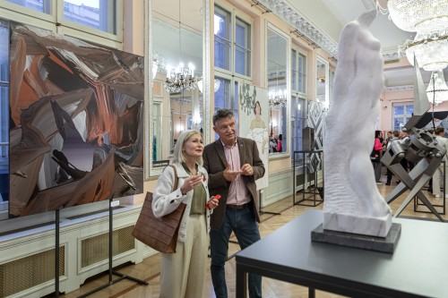 Otwarcie wystawy Sztuka na Scenie, zdj. Michał Pietrzak