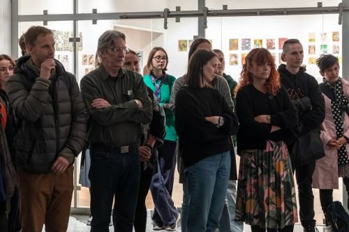 wernisaż Cyprian Cypis Szablak, daj spokój/ nie przesadzaj