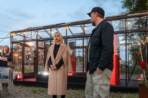 Olena Matoshniuk i MIchał Pietrzak w Black Frame