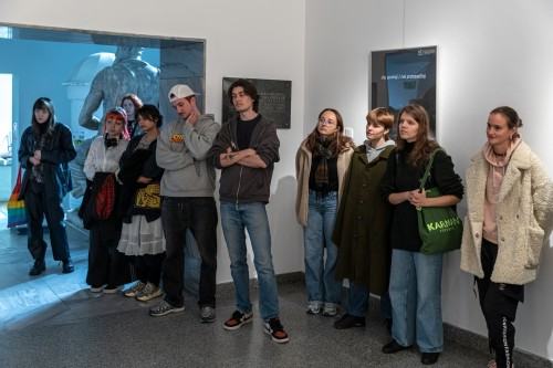 wernisaż Cyprian Cypis Szablak, daj spokój/ nie przesadzaj