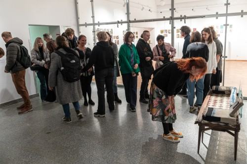 wernisaż Cyprian Cypis Szablak, daj spokój/ nie przesadzaj