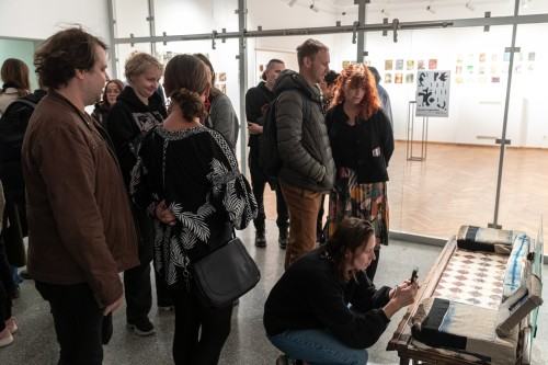 wernisaż Cyprian Cypis Szablak, daj spokój/ nie przesadzaj