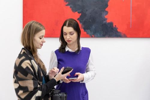 Otwarcie zbiorowej wystawy malarstwa studentów z Pracowni 205