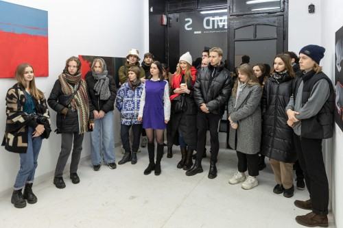 Otwarcie zbiorowej wystawy malarstwa studentów z Pracowni 205