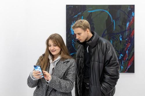 Otwarcie zbiorowej wystawy malarstwa studentów z Pracowni 205