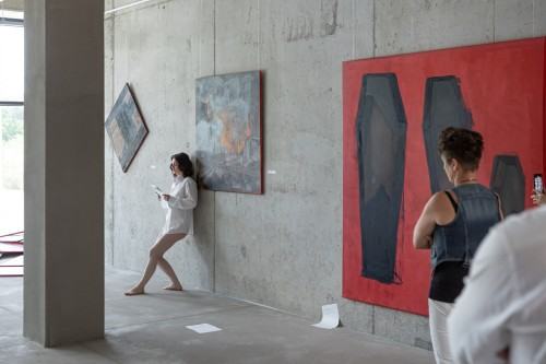 Olena Matoshniuk Brzemię performance