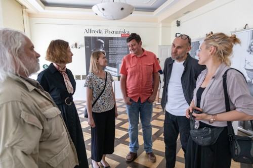 Alfreda Poznańska. Rzeźba_wernisaż