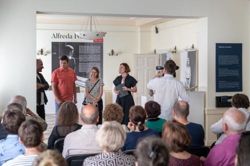 Alfreda Poznańska. Rzeźba_wernisaż