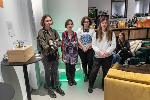 Wernisażu wystawy Emphatic Design vol. 4 w galerii Sztuka na miejscu, fot. Michał Pietrzak