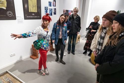 Wernisażu wystawy Emphatic Design vol. 4 w galerii Sztuka na miejscu, fot. Michał Pietrzak