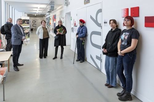 Wernisaż wystawy Katarzyny Słuchockiej, pt. Komentarze nie słowne