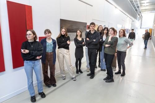 Wernisaż wystawy Katarzyny Słuchockiej, pt. Komentarze nie słowne