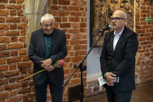 Zgubne skutki..., prof. M. Jędrzejewski, wernisaż