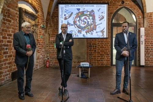 Zgubne skutki..., prof. M. Jędrzejewski, wernisaż