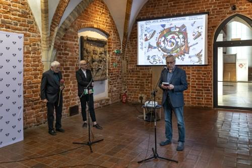 Zgubne skutki..., prof. M. Jędrzejewski, wernisaż