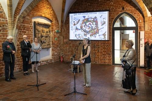 Zgubne skutki..., prof. M. Jędrzejewski, wernisaż