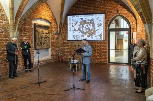 Zgubne skutki..., prof. M. Jędrzejewski, wernisaż