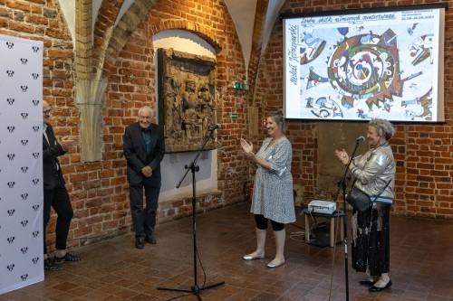 Zgubne skutki..., prof. M. Jędrzejewski, wernisaż