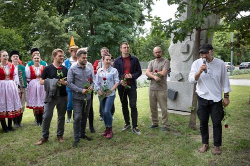 Otwarcie wystawy kończącej 9 Strzegomskie Biennale Rzeźby w Granicie