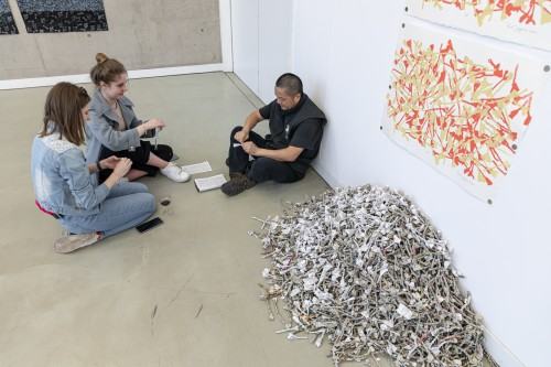 Neon Inter-connected. Existence beyond waste