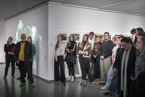 Otwarcie wystawy Nowa sytuacja, zdj. Olena Matoshniuk i Michał PietrzakOtwarcie wystawy Nowa sytuacja, zdj. Olena Matoshniuk i Michał Pietrzak