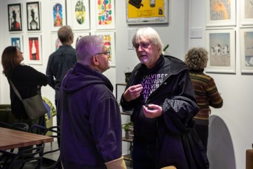 Otwarcie wystawy Magdaleny Wosik pt. Wierzę w wiersze, zdj. Michał Pietrzak