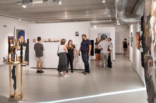 Otwarcie wystawy Sztuka opowiadania, zdj. Michał Pietrzak