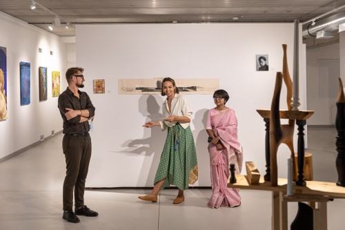 Otwarcie wystawy Sztuka opowiadania, zdj. Michał Pietrzak