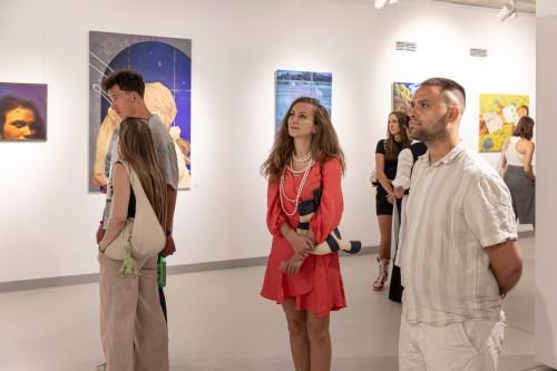 Otwarcie wystawy Sztuka opowiadania, zdj. Michał Pietrzak