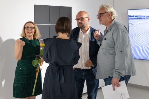 Otwarcie wystawy Dowody na NIEOBECNOŚĆ w Galerii Geppart ASP Wrocław, zdj. Michał Pietrzak