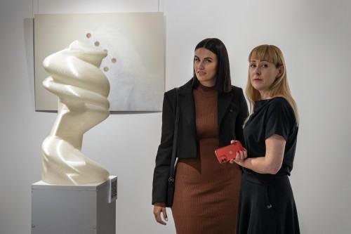 Otwarcie wystawy Dowody na NIEOBECNOŚĆ w Galerii Geppart ASP Wrocław, zdj. Michał Pietrzak