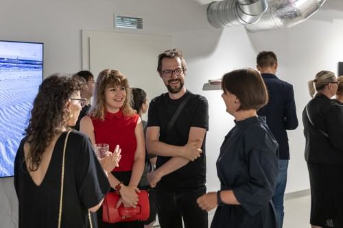 Otwarcie wystawy Dowody na NIEOBECNOŚĆ w Galerii Geppart ASP Wrocław, zdj. Michał Pietrzak