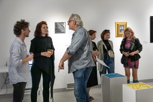 Otwarcie wystawy Dowody na NIEOBECNOŚĆ w Galerii Geppart ASP Wrocław, zdj. Michał Pietrzak