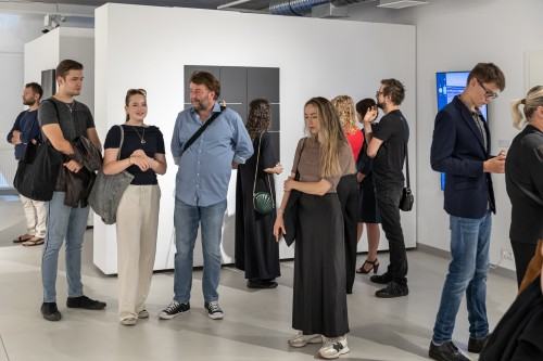 Otwarcie wystawy Dowody na NIEOBECNOŚĆ w Galerii Geppart ASP Wrocław, zdj. Michał Pietrzak