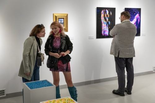 Otwarcie wystawy Dowody na NIEOBECNOŚĆ w Galerii Geppart ASP Wrocław, zdj. Michał Pietrzak